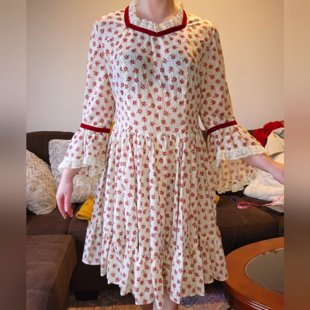 Vintage hand-made dress